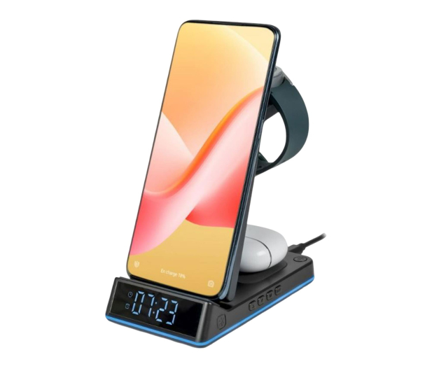 THOMSON Stacja ładująca Galaxy 3w1 Budzik CL750IS - 1350713 - zdjęcie